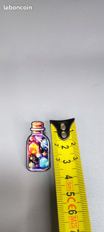 Broche émail Van Gogh Ciel étoilé - Cadeau créatif (image 4)