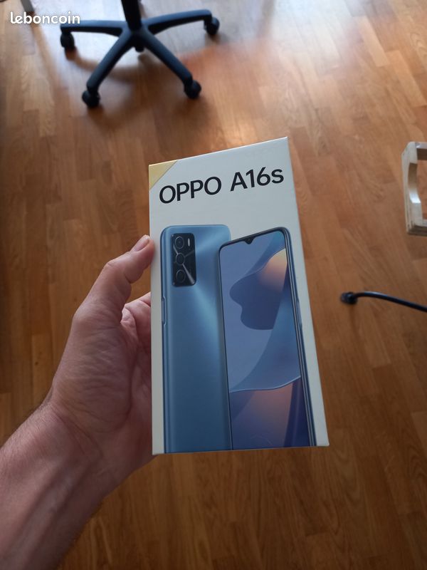 Telephone OPPO A16S Noir (image 1)