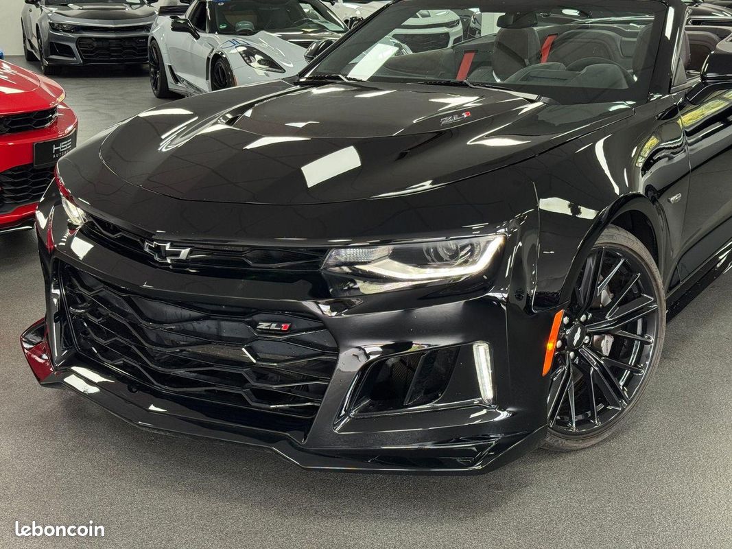 CHEVROLET Camaro ZL1 V8 6.2 659 ch Cabriolet – BVA – Recaro – LED (image 5)