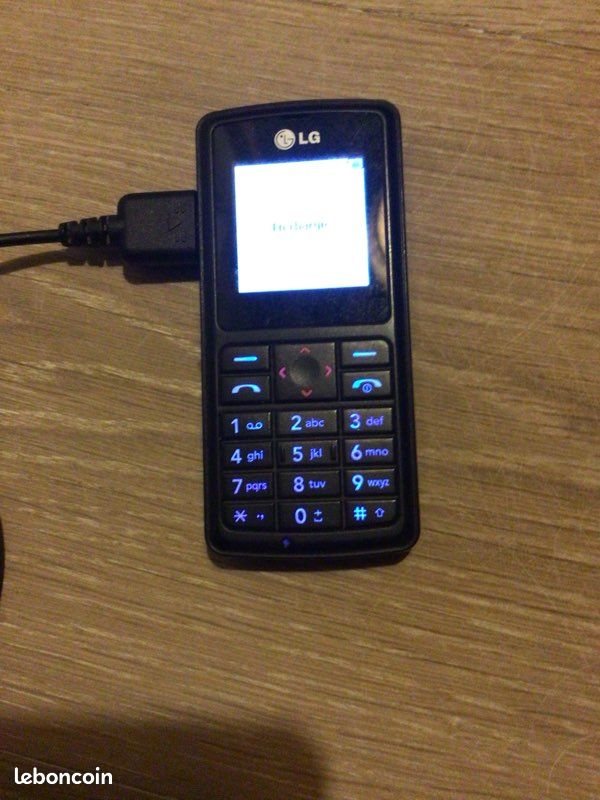 Téléphone portable vintage Lg avec son chargeur (image 1)