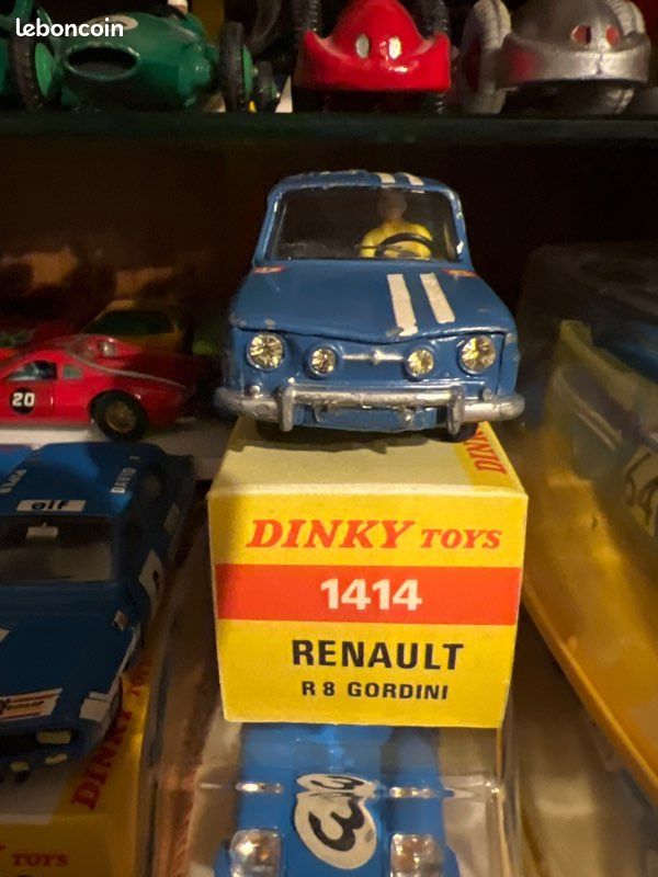Dinky Toys Voiture Renault R8 Gordini 1/43 D Époque Made In France - Collection