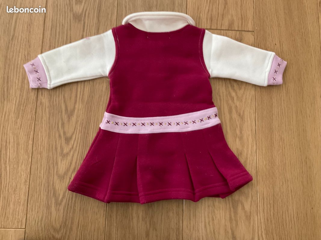 Superbe robe manche longue 3 mois (image 2)