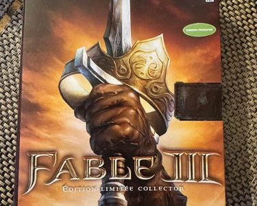 Fable 3 Édition Collector Xbox 360 - Version PAL Allemande, Complète Avec Boîte - Très Bon état, Jeu D'action-aventure