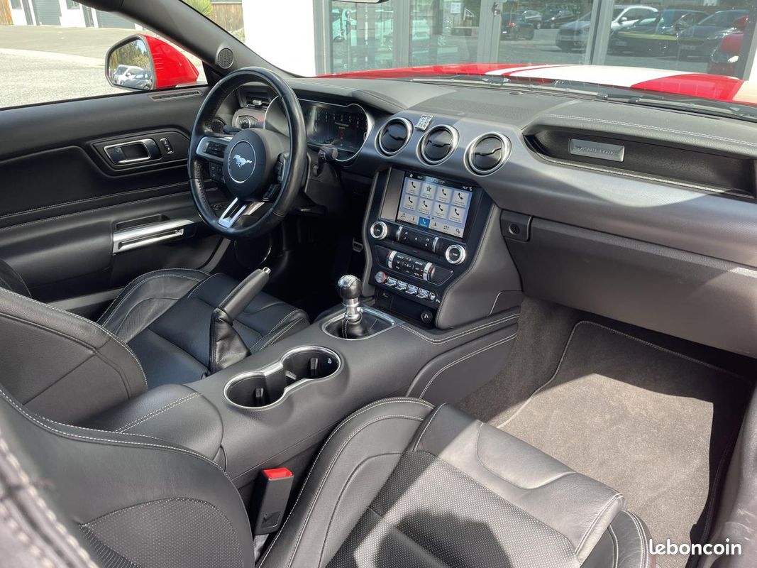 Ford mustang 5.0 v8 450 ch fastback coupe gt ph 2 recaro-fr-garantie 12 mois- (image 17)