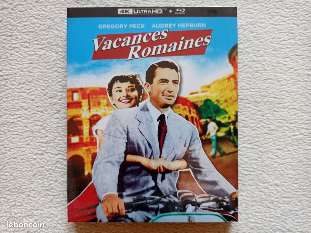 Blu-Ray 4K Vacances Romaines (image 1)