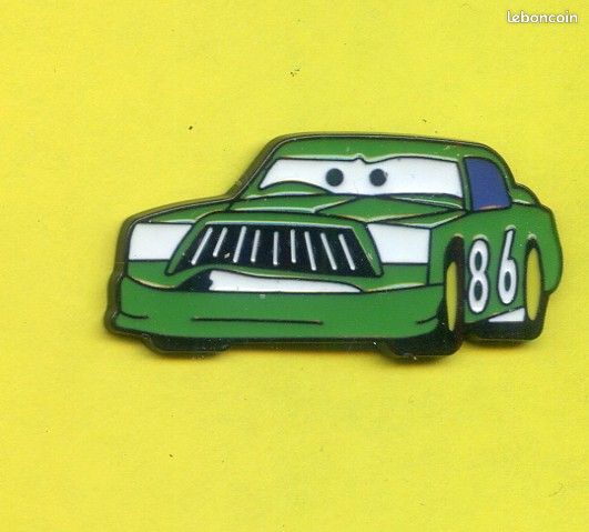 Superbe pins voiture auto chick hicks de flash mc queen disney pixar t324 (image 1)