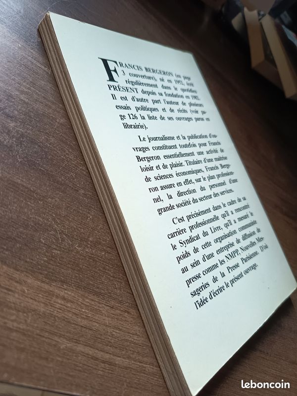 Le syndicat du livre - Francis Bergeron (image 3)