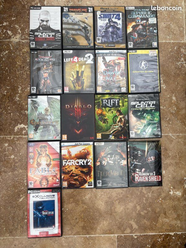Lot jeux PC (image 1)