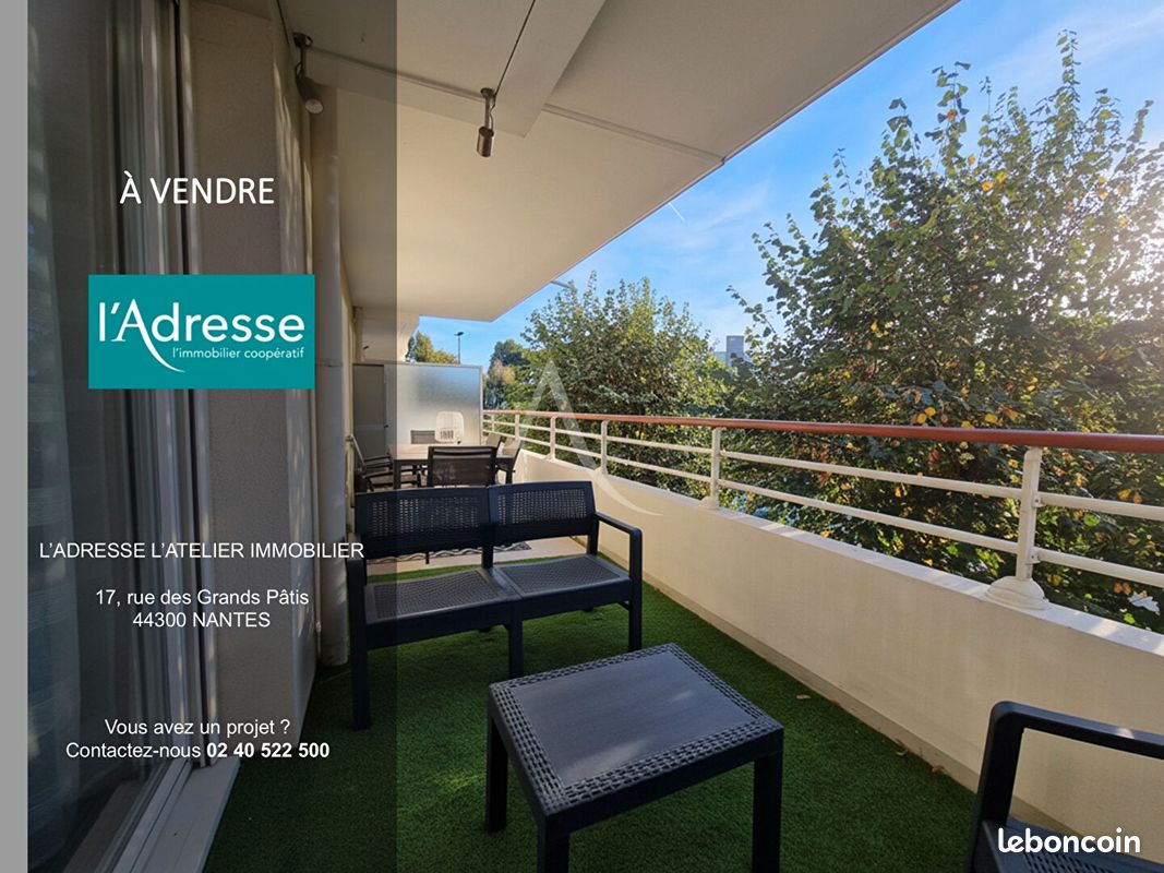 Appartement 3 pièces 52 m² · à Nantes · 52 m² · 210 700 €