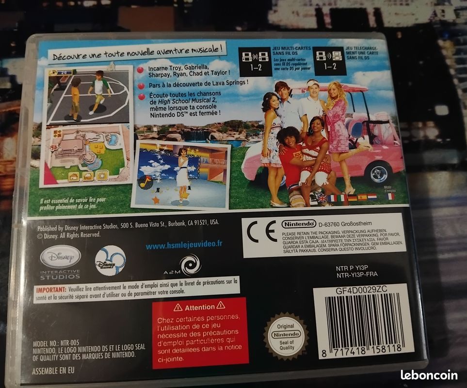 Jeu ds HiGH School musical 2 (image 2)