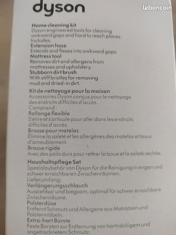 Kit accessoires pour Dyson V7 et V8 - NEUF (image 3)