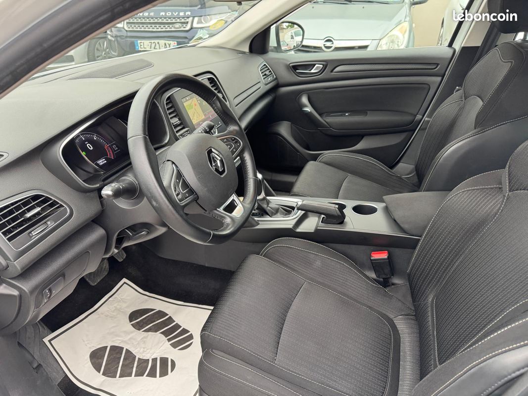Renault Mégane IV Estate Blue DCI 115 EDC Business - Historique d'entretien - Garantie 12 mois - Distribution neuve - Radar AV/AR - Apple CarPlay - Ouverture ss clé (image 3)