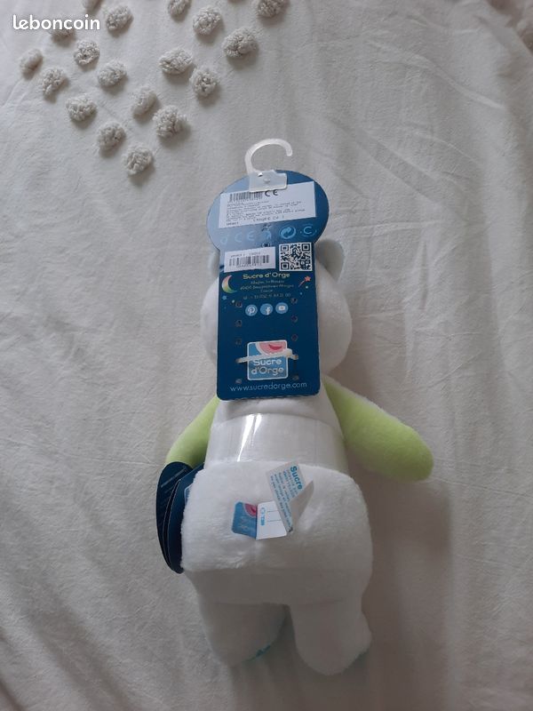Peluche doudou veilleuse Sucre d'Orge (image 3)
