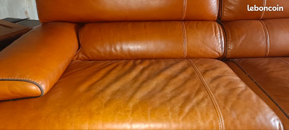 Canapé cuir (image 2)