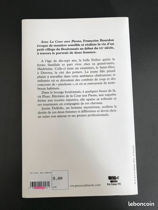 La cour aux paons de Françoise Bourdon (image 2)