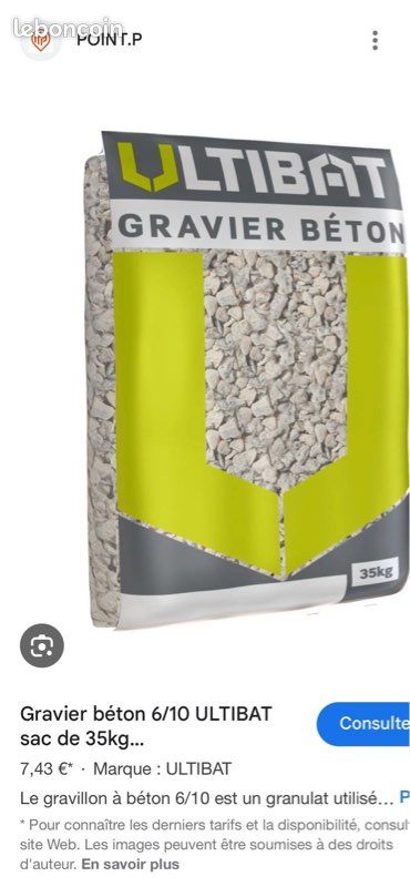 Point P Prix D Un Sac De Beton Gravier Melange Beton Sac 35 Kg Point P