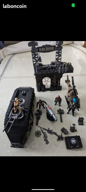 Fycooler Jouets Militaires – Char Transport Avec 30 Soldats, Inertie, Pour Enfants Dès 3 Ans