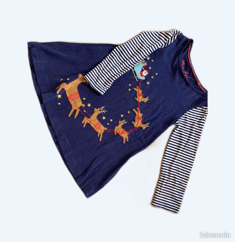Robe de Noël 4-5ans (image 1)