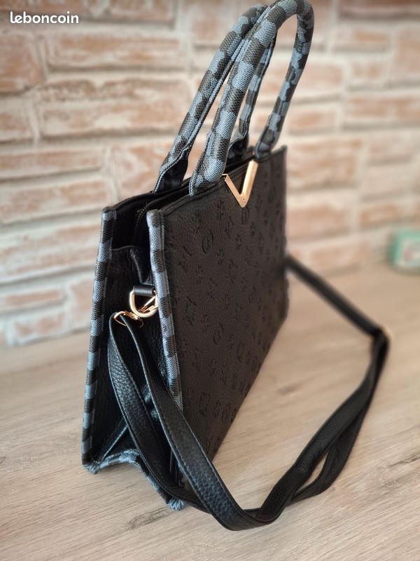 Sac noir à main (image 3)