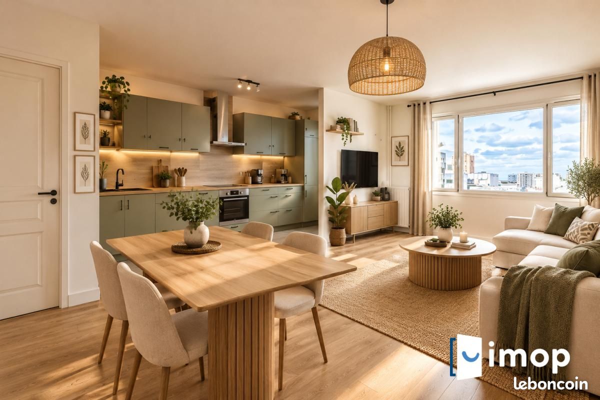 Appartement 3 pièces 57 m² · à Paris · 57 m² · 490 000 €