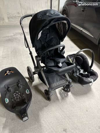 Poussette double cybex gazelle s + cosy+ planche Cybex à Paris - Equipement  bébé d'occasion