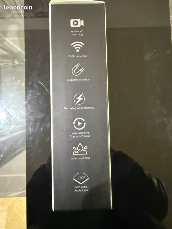 📸 Caméra Sport 4K WiFi – Mini caméra portable étanche 30m (image 3)