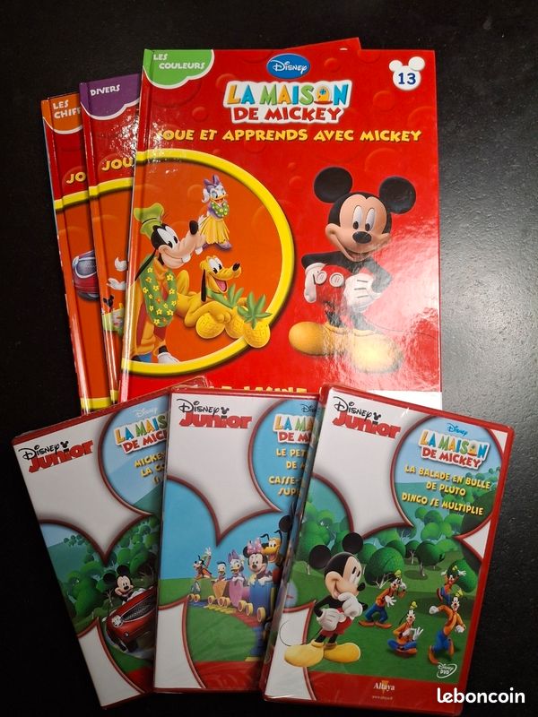 3 livres et DVD mickey (image 1)