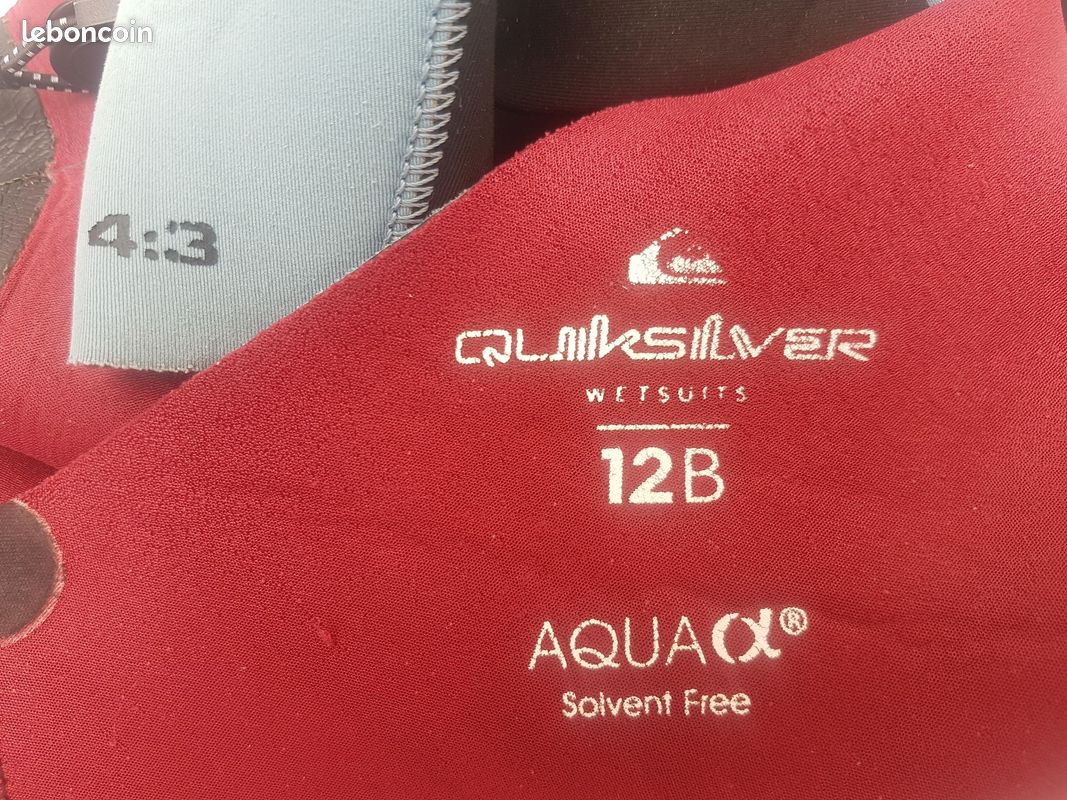 Combinaison surf intégrale 4/3mm 12 ans (image 3)