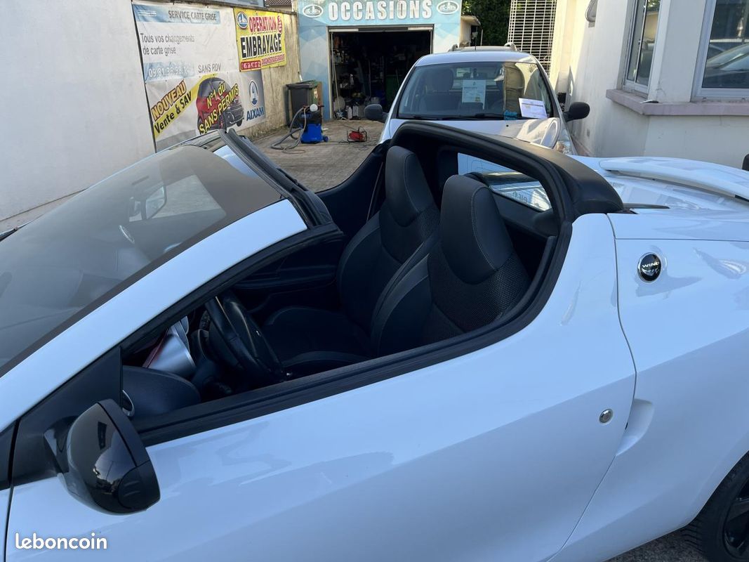 RENAULT WIND 1.2i TCe - 100 COUPE CABRIOLET Dynamique GARANTIE 12 MOIS COURROIE DE DISTRIBUTION A JOUR (image 9)