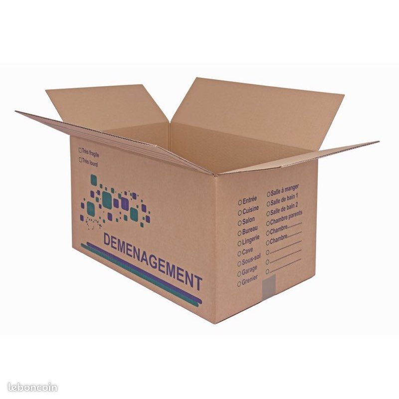 Donne cartons de déménagement (image 1)