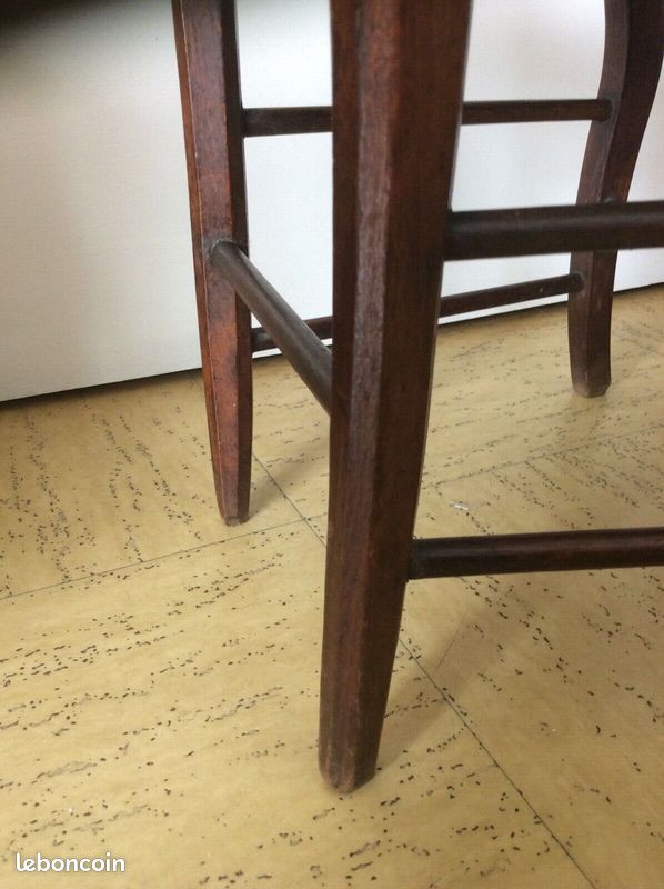 Petite chaise enfant des années 1850 (image 3)