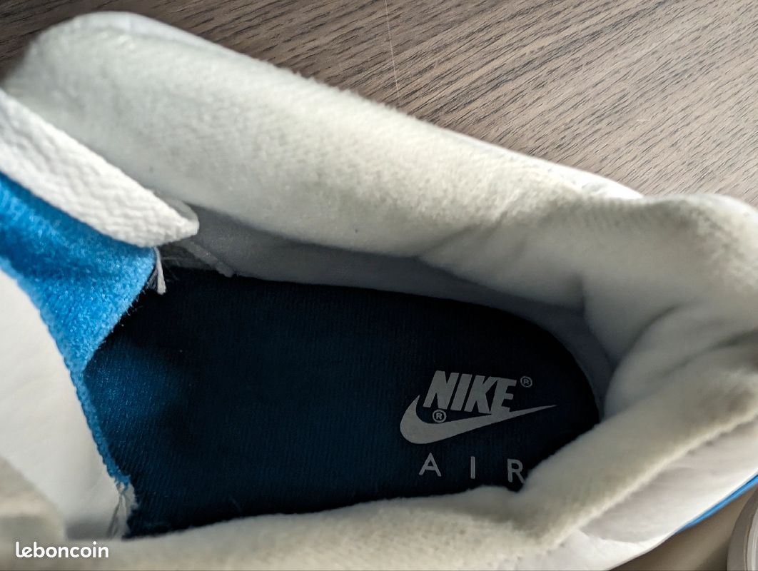 Jordan Air 4 Bleu & Blanc (image 4)