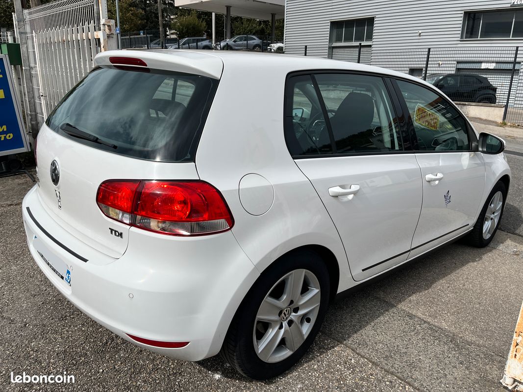 Belle golf 6 2.0 tdi 110cv gps clim possibilité garantie 12 / 24 / 36 mois (image 3)
