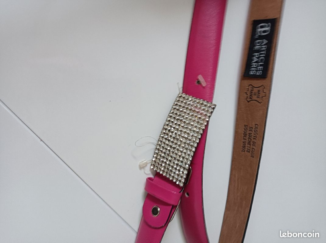 Ceinture Cuir Ceinture Galerie Lafayette Ceinture Large Irregular