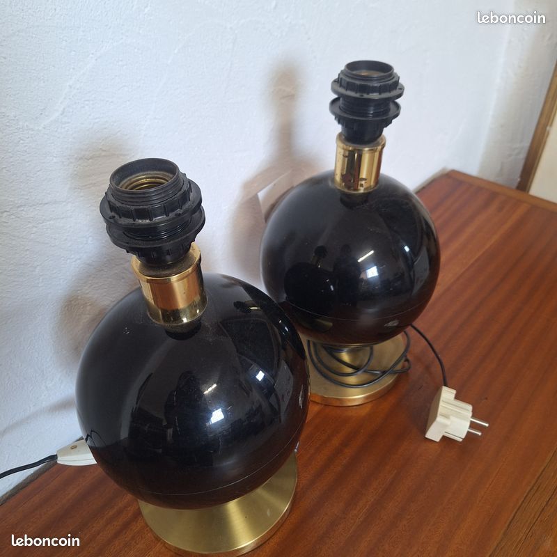 Paire de lampes à poser vintage (image 2)