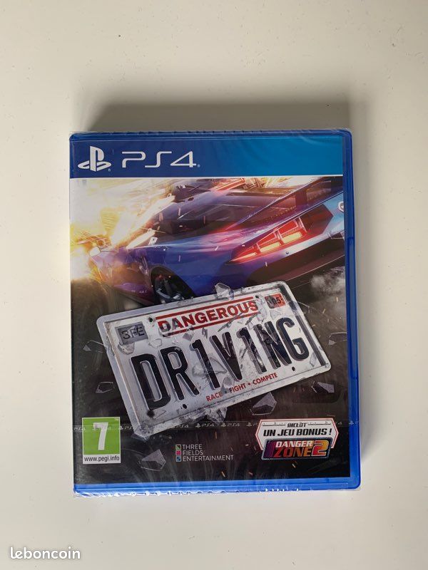 NEW Dangerous Driving Sony PlayStation 4 PS4 2019 Complete Game FACTORY SEALED! 814290014735