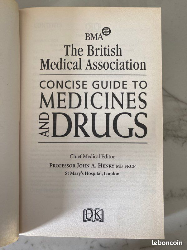 Concise Guide To Medicines & Drugs - livre en anglais (image 5)