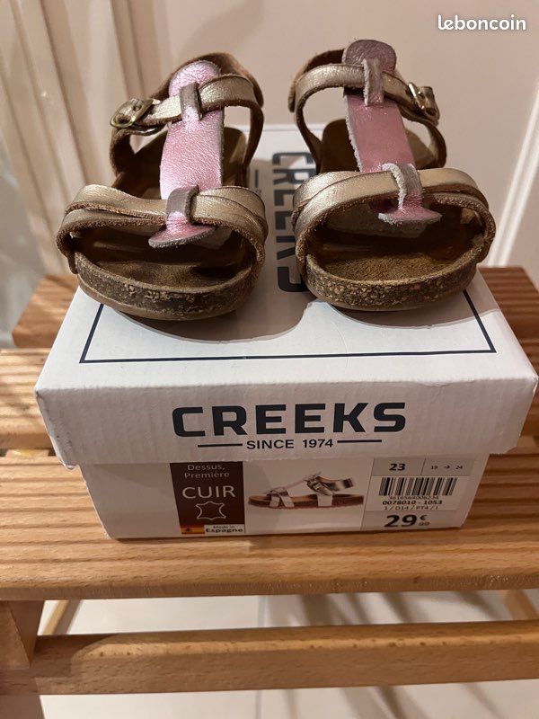 Sandales Creeks Cuir T23 (image 1)