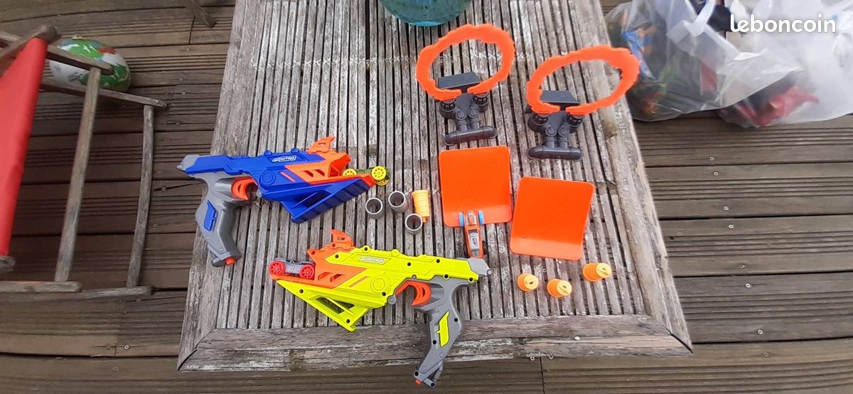 Jeu nerf nitro lanceur voitures (image 1)
