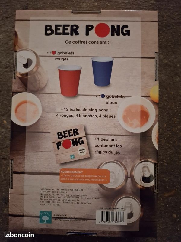 Kit beer pong (image 1)