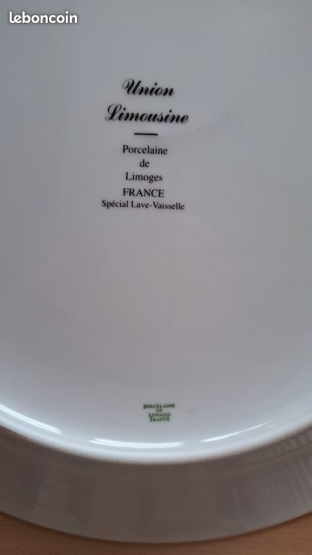 RARE ANCIEN SERVICE Vaisselle Limoges Bernardaud 45 Pcs/Art Table Liseré or EUR 429,00 - FR