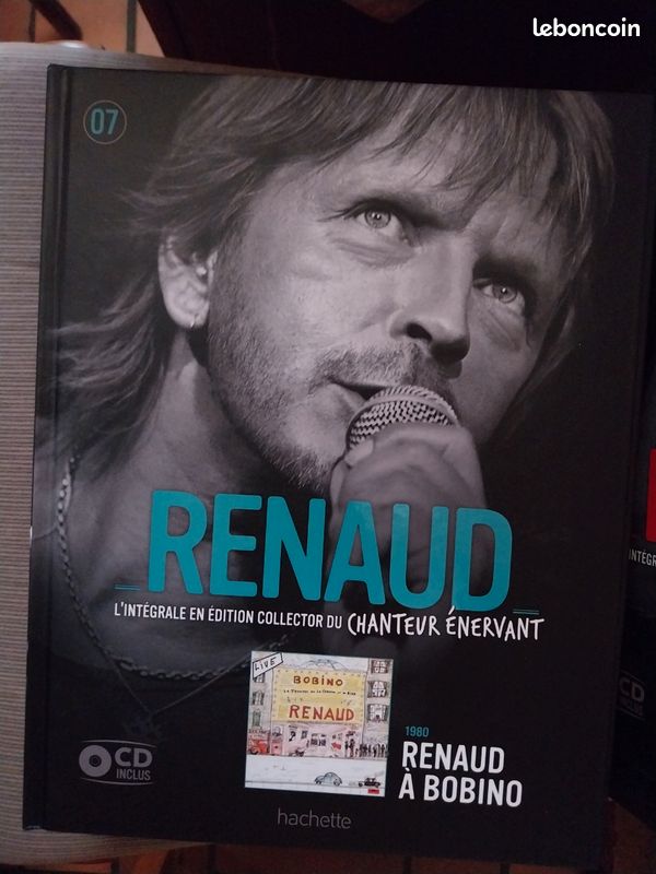 Lot 11 livres + CD Renaud l'intégral édition collector du chanteur énervant (image 11)