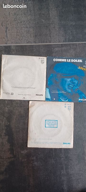 45 tours Johnny Hallyday (image 2)