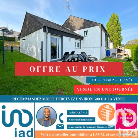 Maison 3 pièces 78 m²
