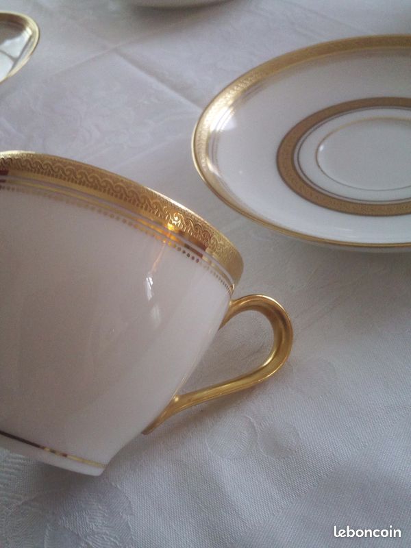Lot de Tasses sous tasses Haviland porcelaine de Limoges (image 13)