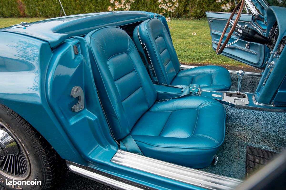 Chevrolet Corvette C2 Cabriolet Stingray 1965 - Hard Top - matching numbers - Garantie (image 7)
