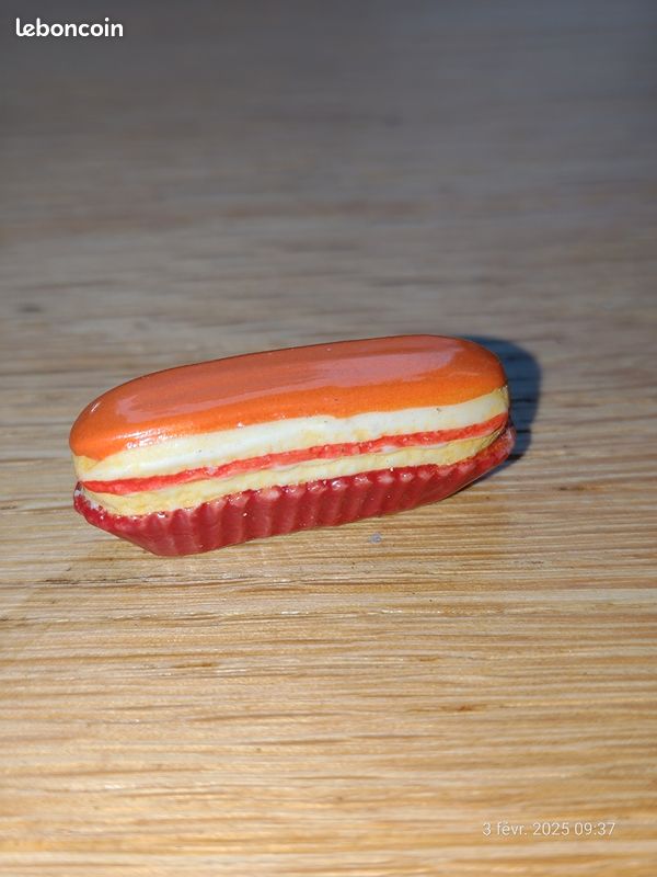 Fève patisserie éclair chocolat vanille (image 1)
