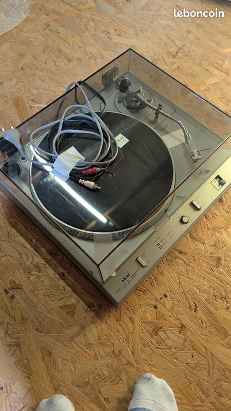 Platine Vinyle AKAI AP-M393 - Parfait état De Fonctionnement - Avec Vidéo Démo