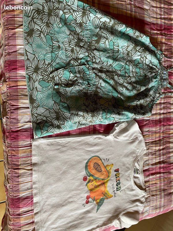 Robe et teeshirt 6 ans (image 2)