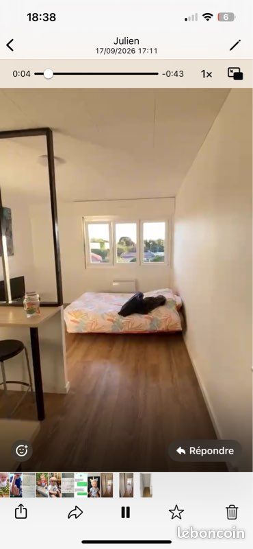 Appartement 1 pièce 27 m² · à Val de Briey · 27 m² · 495 €/mois